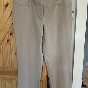 Maurices Women's Straight Leg Pants in Beige